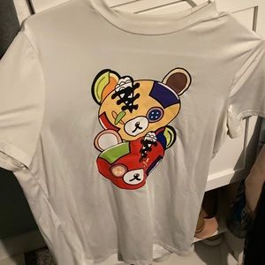 blush mark t shirt with teddy bears